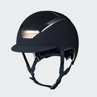 Dogma Chrome Riding Helmet | Black | Light Gold