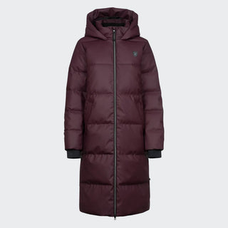 Ladies Cavaldaly Maxi Coat | Dusty Plum