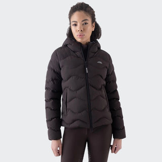 Ladies Eqcentry Padded Coat | Coffee Bean