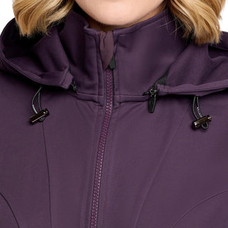 Ladies Wanda Softshell Jacket | Black Cherry