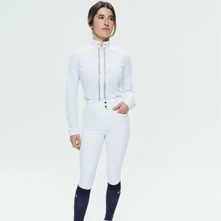Ladies Kit New Breeches | High Rise | Knee Grip | White