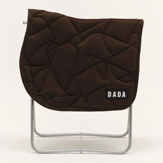 Fit For Fun Jumping Saddle Pad | Chocolate