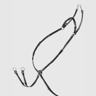 Breastplate With Running Martingale Attachment | Black