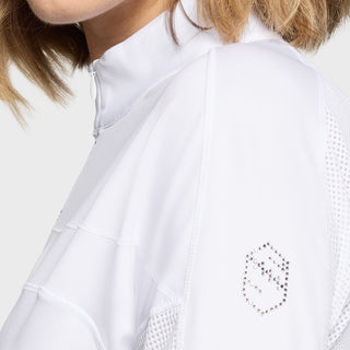 Ladies Sun Training Polo | White