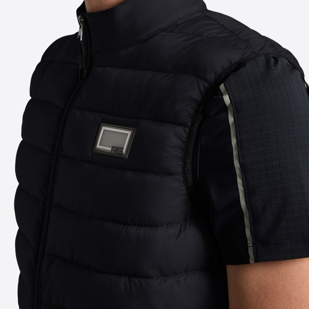 Mens RG Italy Packable Lightweight Puffer Vest | Navy
