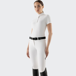 Ladies Eqcuardo Short Sleeves Show Shirt | White