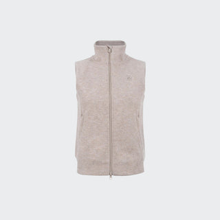 Ladies Cavalrebeca Wool Vest | Beige