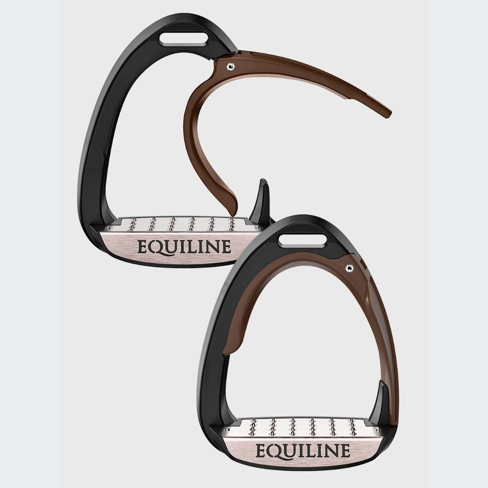 X-Cel Jumping Stirrups | Brown