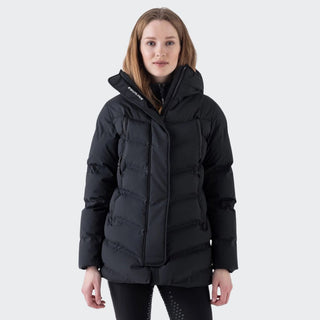 Ladies Eqcetra Extra Warm Padded Coat | Black