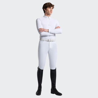 Mens RG Technical Show Shirt | Long Sleeves | White