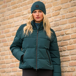 Cavalday Ribbed Knitted Hat | Peacock