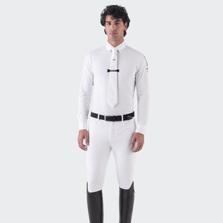 Mens Eqcamic Show Shirt | Long Sleeves | White