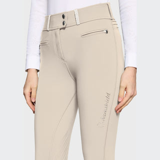 Ladies Clara Nova Breeches | High Rise | Beige