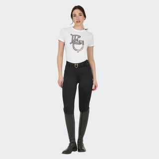 Ladies Riding Leggings | High Rise | Black