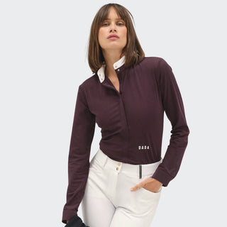 Ladies Helios Long Sleeve Show Shirt | Dark Muscat
