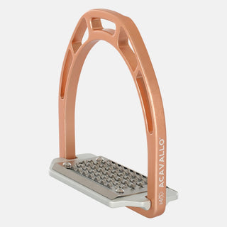 Arco Alupro Aluminium Stirrup | Rose Gold