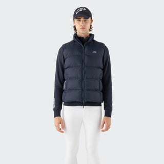 Mens Eqcortek Padded Vest | Navy