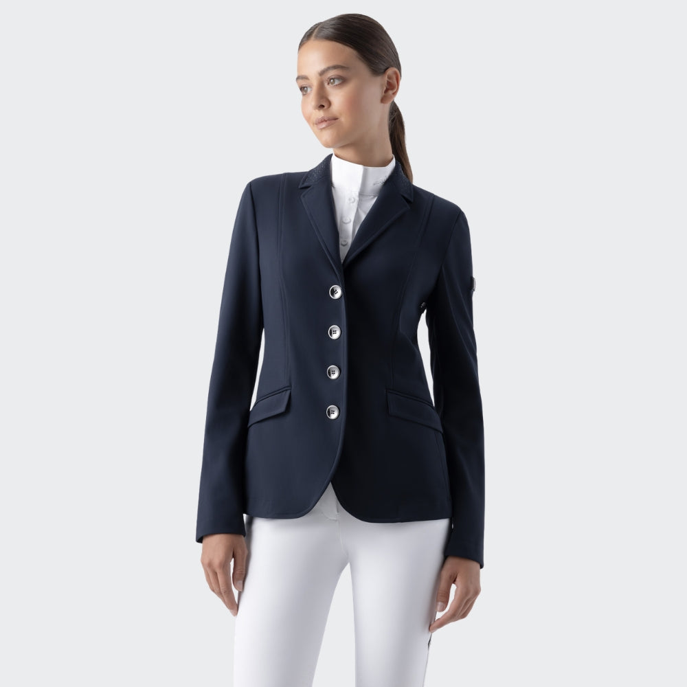 Ladies Elyssa Strass Show Jacket | Navy