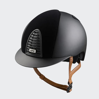 Cromo 2.0 | Matt Black | Black Velvet | Beige Chinstrap