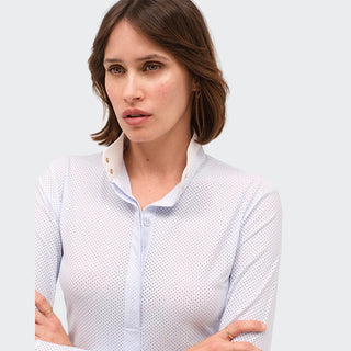 Ladies Helios Long Sleeve Show Shirt | Sky Blue