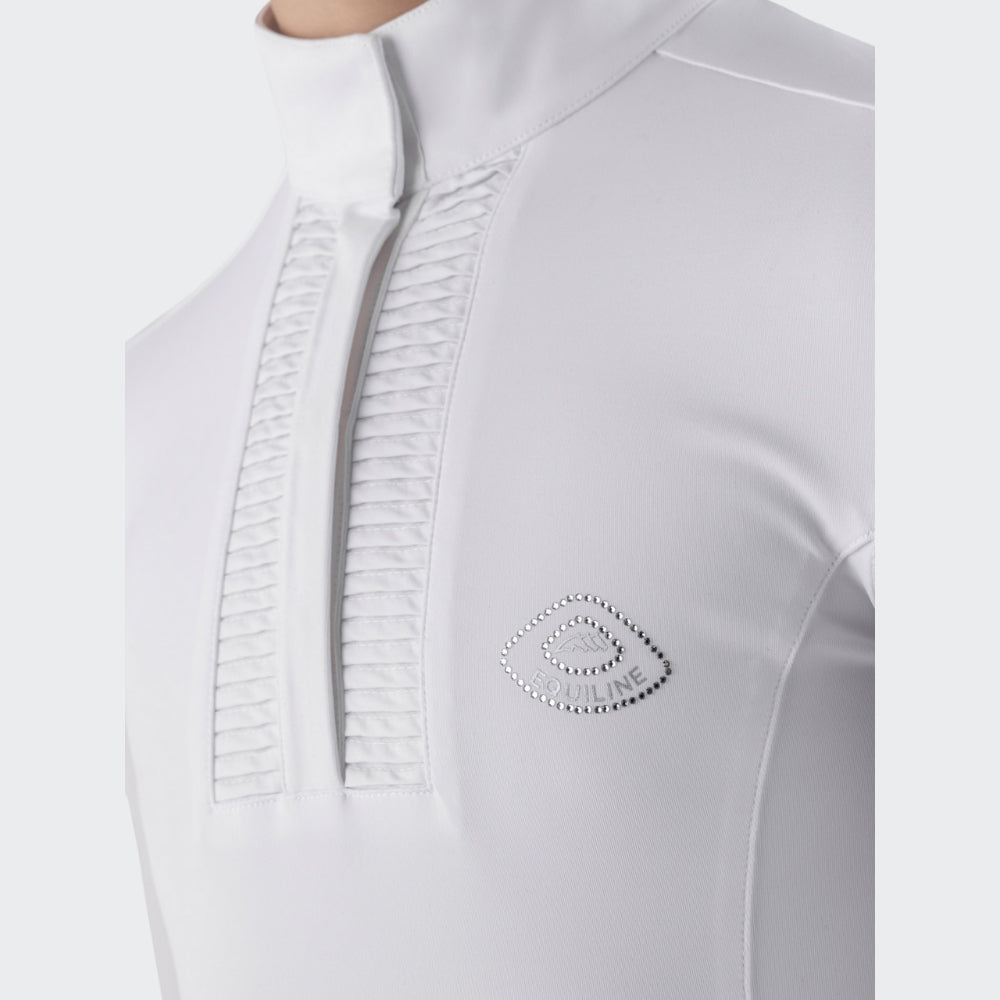 Girls Cozio Show Shirt | Long Sleeves | White