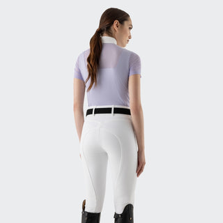 Ladies Eqglece Show Shirt | Short Sleeves | Purple