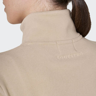 Ladies High Neck Half Zip Fleece Sweater | Cobblestone