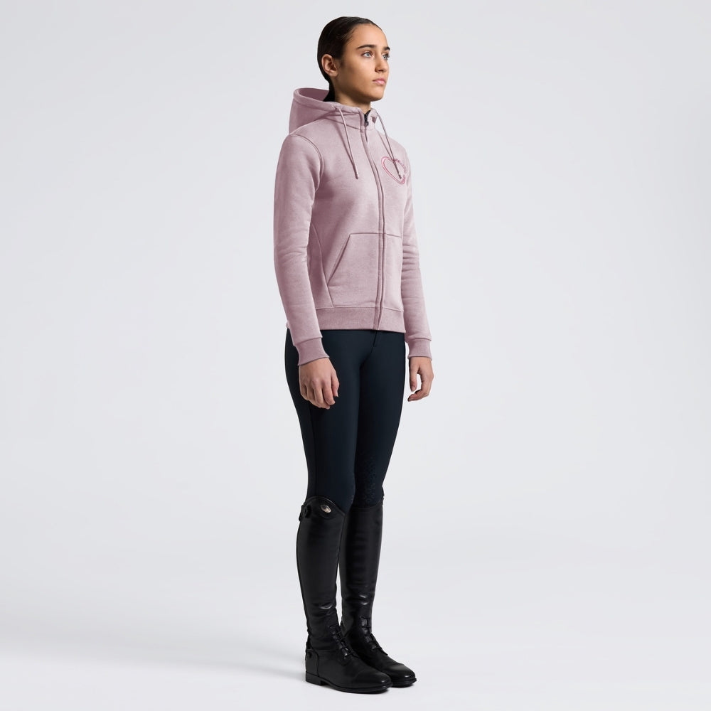 Girls CT Cotton Zip Hoodie | Rosa