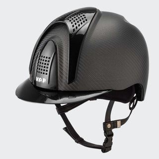 Carbon Helmet | E-Light Matt | 3 Shine Black Inserts