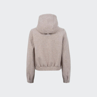 Ladies Cavalrabi Cropped Jacket | Beige