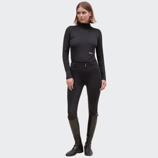 Calder Long Sleeve Training Polo | Black