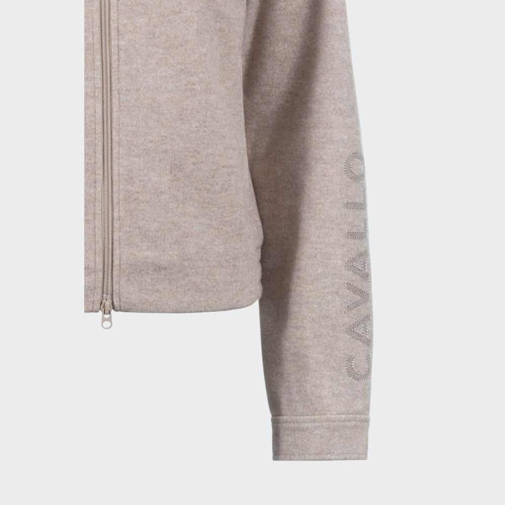 Ladies Cavalrabi Cropped Jacket | Beige