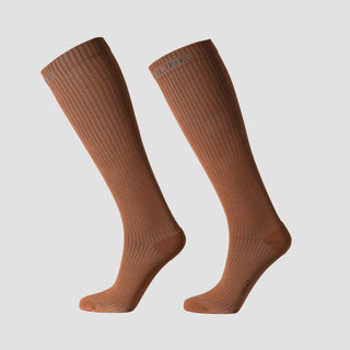 Ladies Eqerte Riding Socks | Mocha Mousse