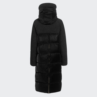 Ladies Cavallika Long Teddy Maxi Coat | Black