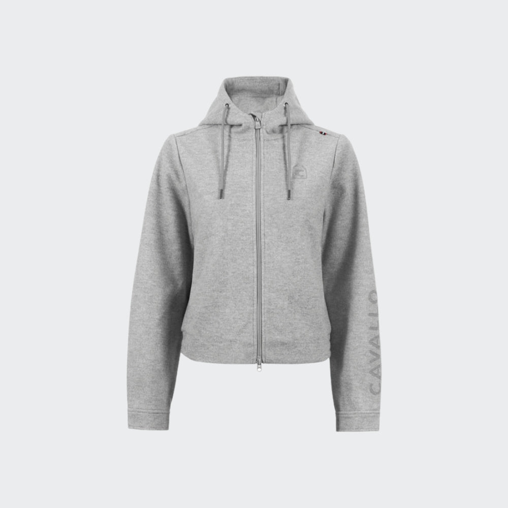 Ladies Cavalrabi Cropped Jacket | Grey