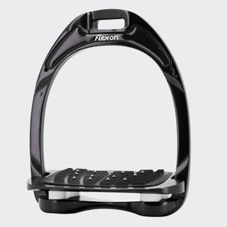 Black Aluminium Stirrups | White