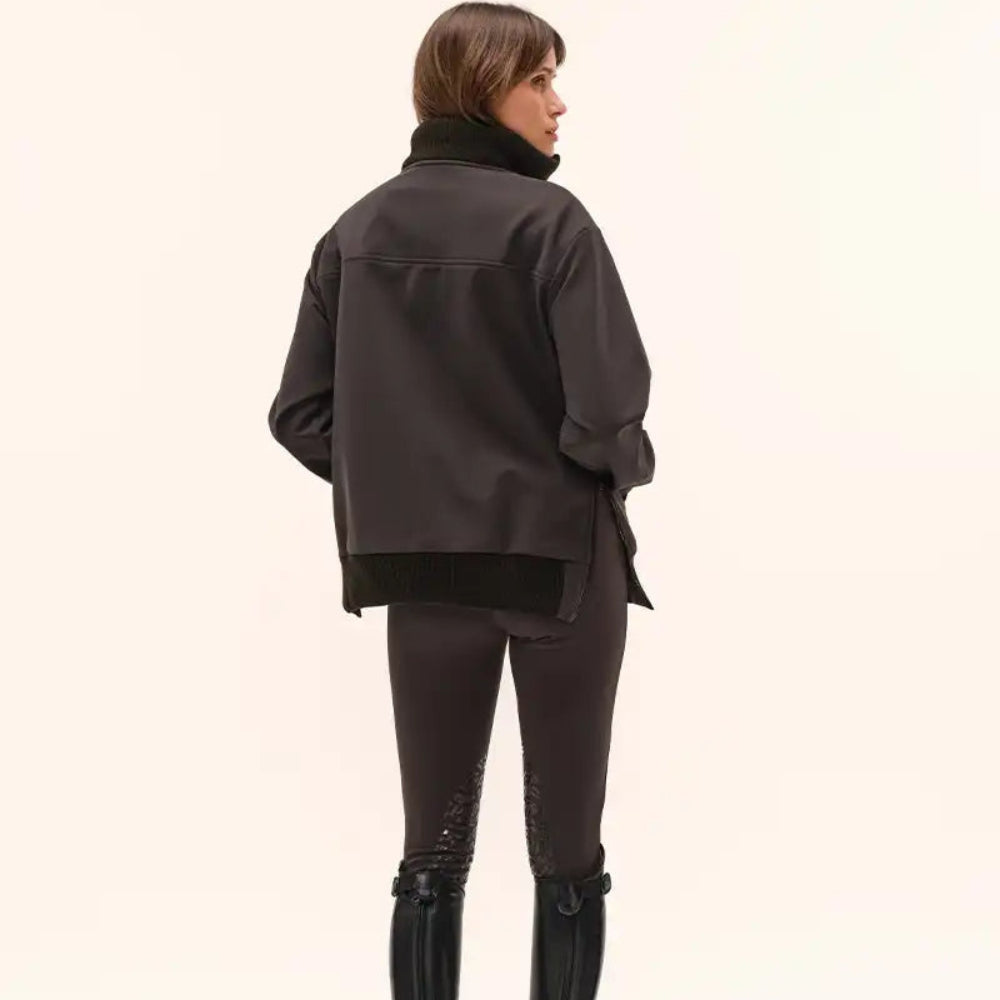 Ladies Urvoso Waterproof Coat | Terre Brûlée