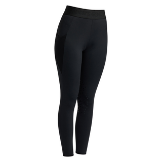 Ladies RG Italy Elastic Band Leggings | High Rise | Black