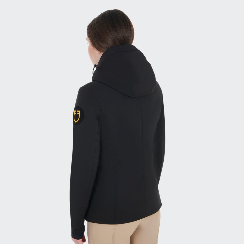 Ladies Water & Wind Repellent Down Padded Coat | Black