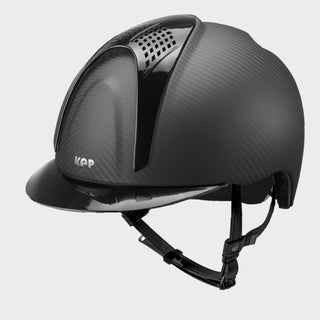 Carbon Helmet | E-Light Matt | 2 Black Shine Inserts
