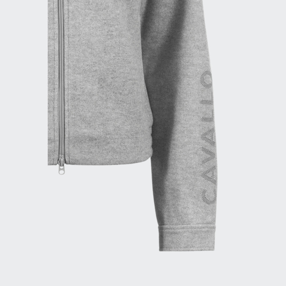 Ladies Cavalrabi Cropped Jacket | Grey