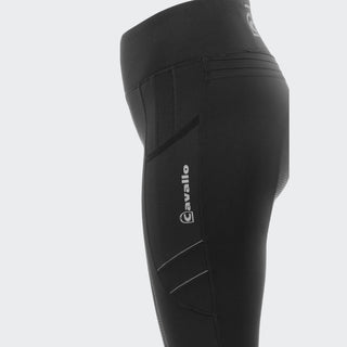 Ladies Cavallin Grip Riding Leggings | Black