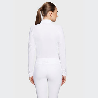 Ladies Adeline Boreal Show Shirt | White Ocean Depth
