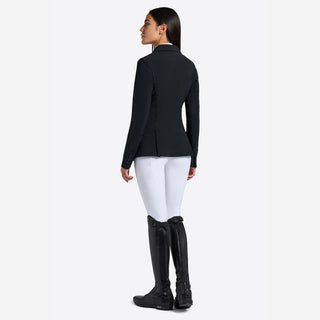 Ladies RG Italy Button Show Jacket | Black