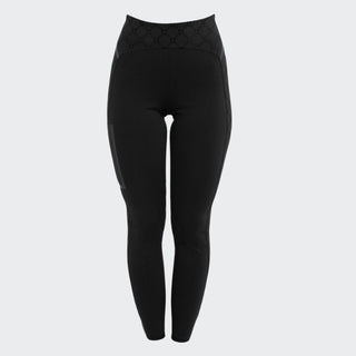 Ladies Monogram Riding Leggings | High Rise | Black