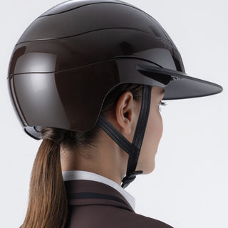 Xanto Helmet | Standard Visor | With Logo | Coffee Bean