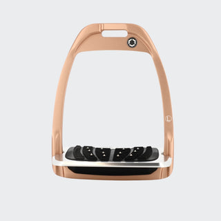 Hunter H Stirrups | Pink Gold