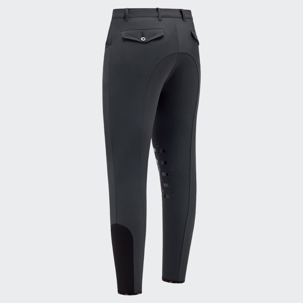 Mens RG Italy Breeches | Knee Grip | Dark Grey