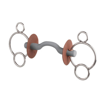 Three Ring Snaffle with Tongue Port