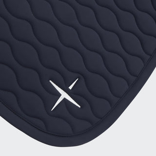 Wave Tech-Jersey Jumping Saddle Pad | Navy